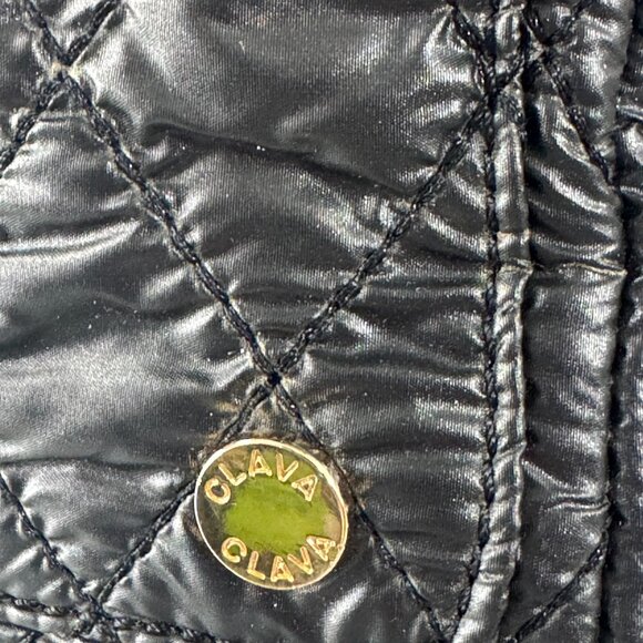 Clava Black Square Quilted Crossbody Bag - Picture 3 of 14